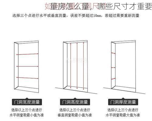 量房怎么量，哪些尺寸才重要