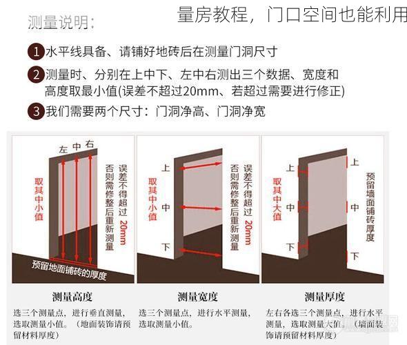 量房教程，门口空间也能利用