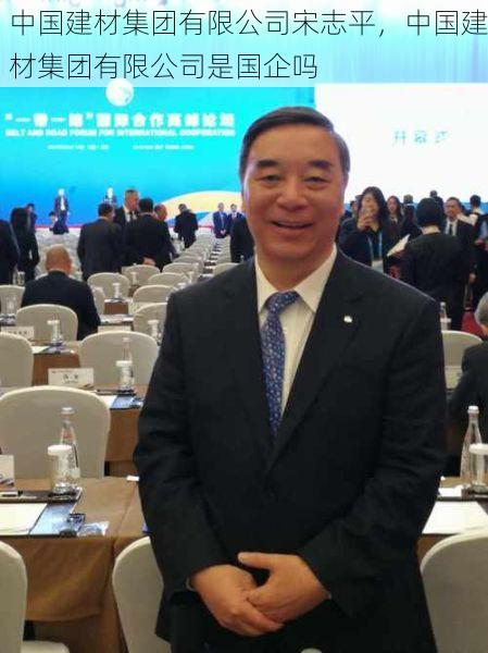 中国建材集团有限公司宋志平，中国建材集团有限公司是国企吗