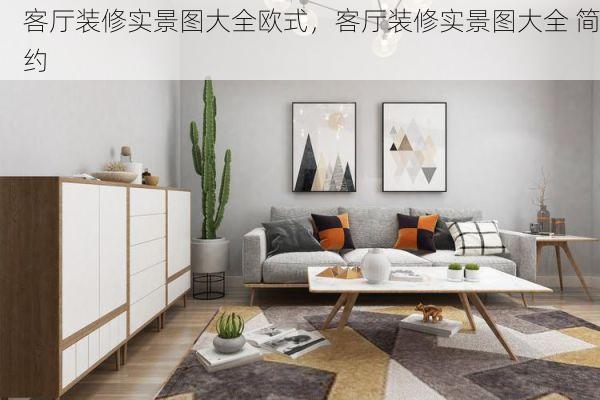 客厅装修实景图大全欧式，客厅装修实景图大全 简约