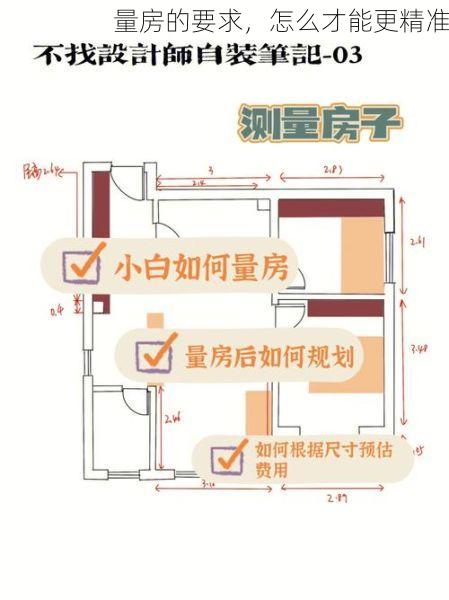 量房的要求，怎么才能更精准