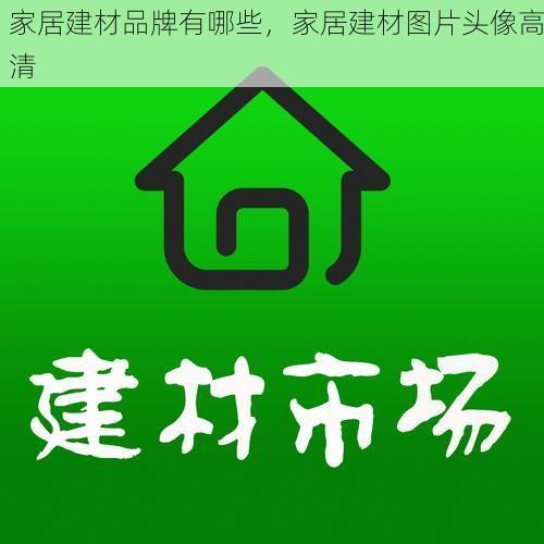 家居建材品牌有哪些，家居建材图片头像高清