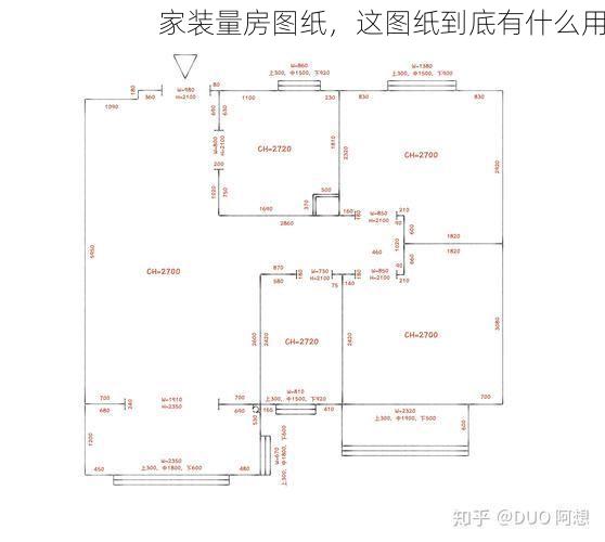 家装量房图纸，这图纸到底有什么用