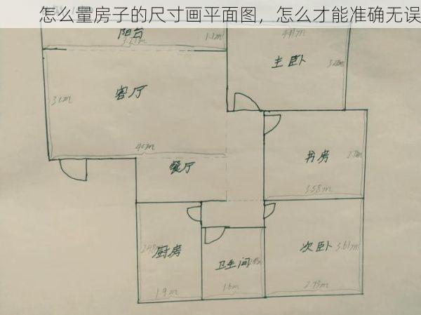 怎么量房子的尺寸画平面图，怎么才能准确无误
