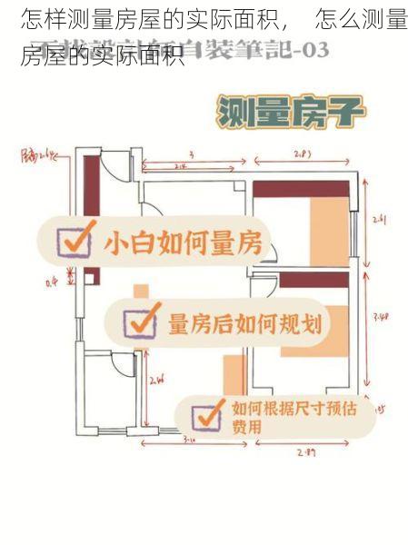 怎样测量房屋的实际面积，  怎么测量房屋的实际面积
