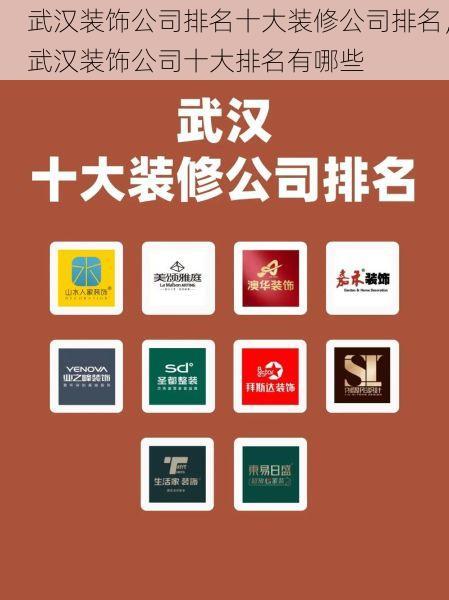 武汉装饰公司排名十大装修公司排名，武汉装饰公司十大排名有哪些