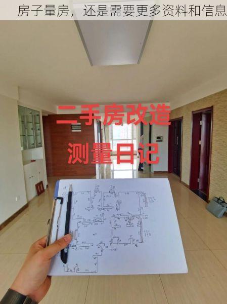 房子量房，还是需要更多资料和信息