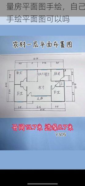量房平面图手绘，自己手绘平面图可以吗