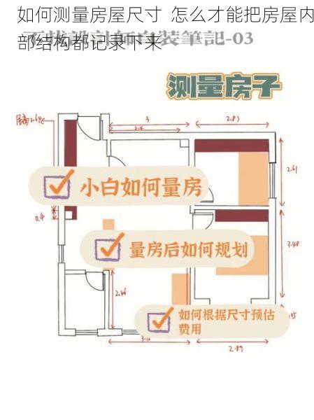 如何测量房屋尺寸  怎么才能把房屋内部结构都记录下来