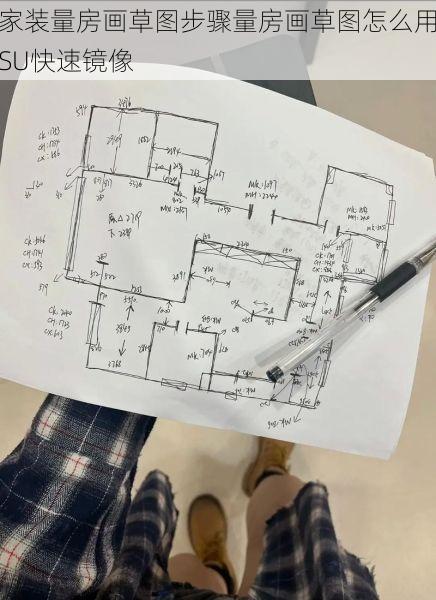 家装量房画草图步骤量房画草图怎么用SU快速镜像