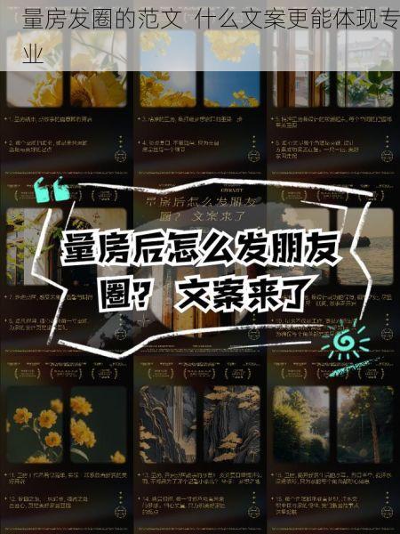 量房发圈的范文  什么文案更能体现专业